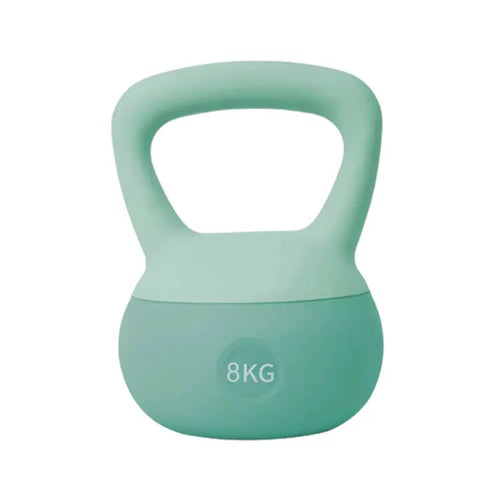Pesas Rusas Kettlebell Suave de PVC con Arena de Hierro - Ideal para