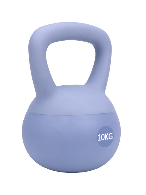 Pesas Rusas Kettlebell Suave de PVC con Arena de Hierro - Ideal para